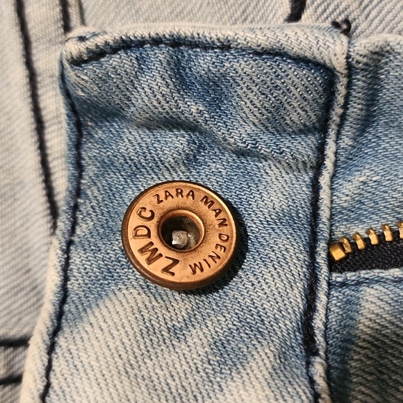 Zara Light Blue Skinny Jeans - Picture 6 of 11